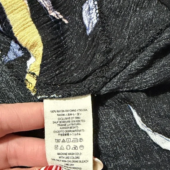 Free People Electric Orchid Print Swing Tunic, Small - Picture 6 of 6